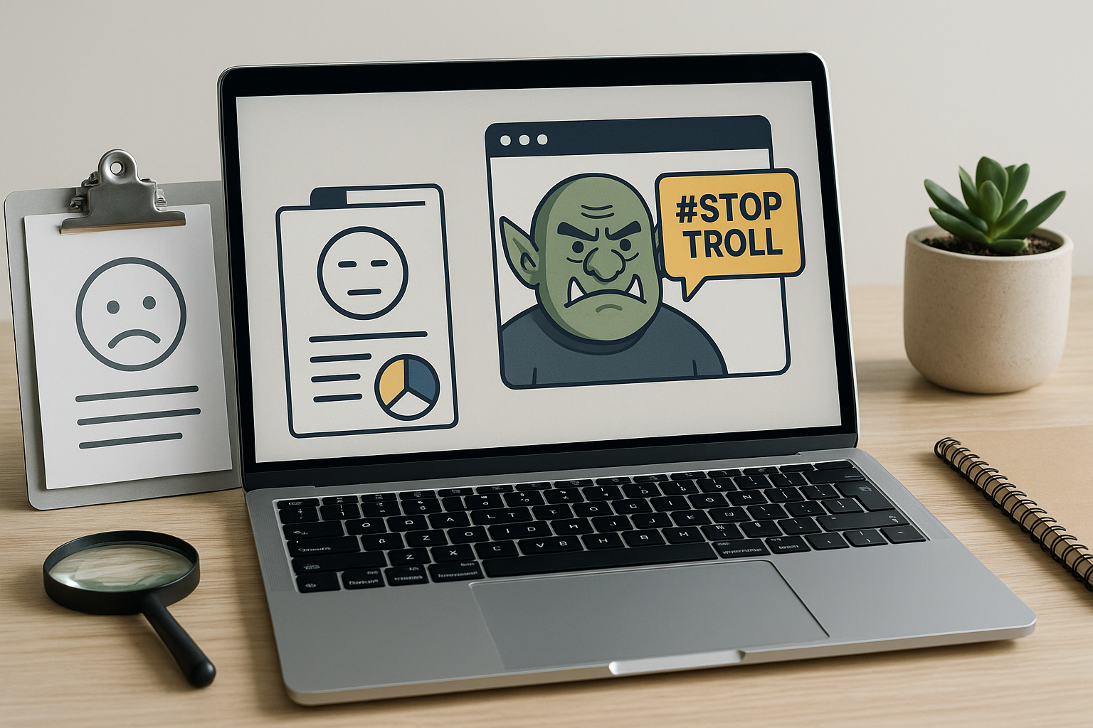 Ilustracja cyberbezpieczeństwa – tarcza i sieć